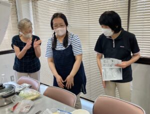 在宅ワーカーズ3人のようす